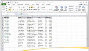 remove duplicate rows in excel 2010