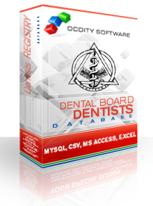 Download U.S. Dental Board Registry Dentist Database