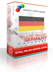 Download Germany Yellow Pages Database