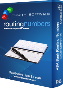 Download Bank Routing Numbers Database