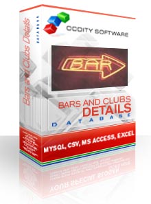 Download Bars and Clubs Details Database