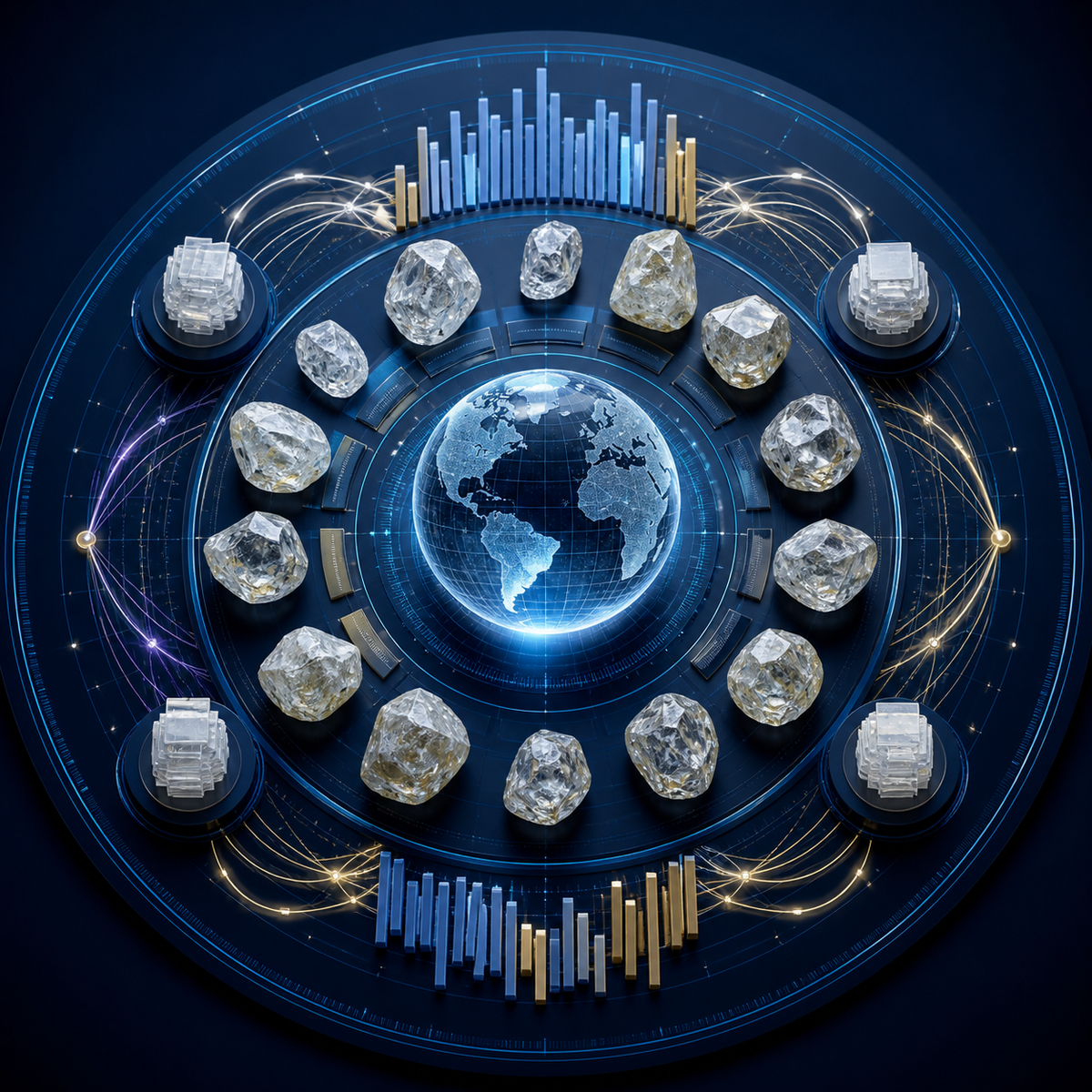 Global Rough Diamond Trade and Production Database artwork