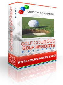 Download Golf Courses and Golf Resorts Database