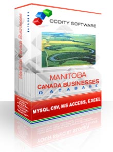 Download Manitoba Canada Businesses Database