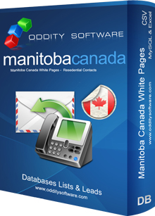 Download Manitoba Canada White Pages Database