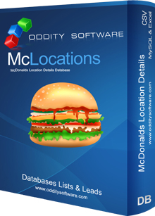 Download McDonalds Location Details Database