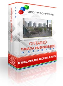 Download Ontario Canada Businesses Database