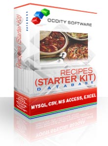 Download Recipes (Starter Kit) Database