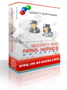 Download Security Guard and Patrol Service Database