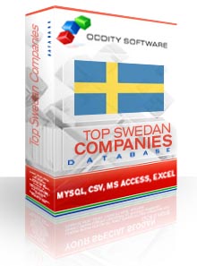 Download Top Sweden Companies Database