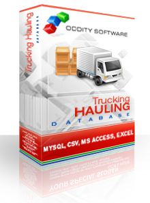 Download Trucking - Hauling and Haulers Database