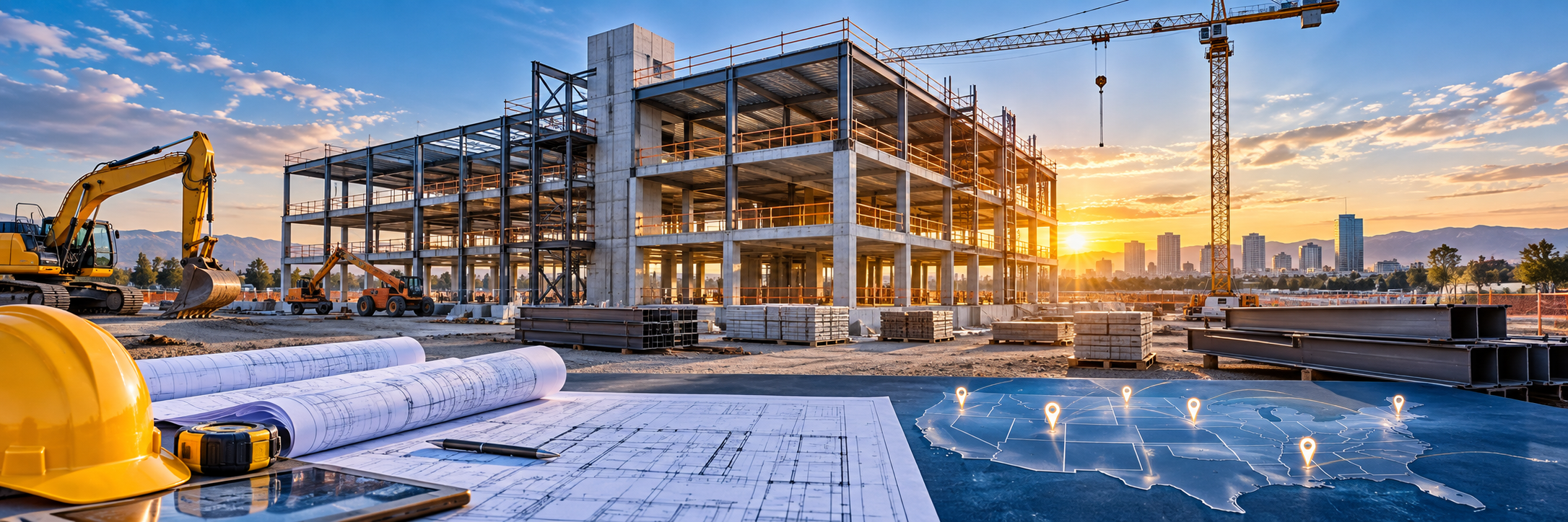Construction and General Contractors Database visual preview