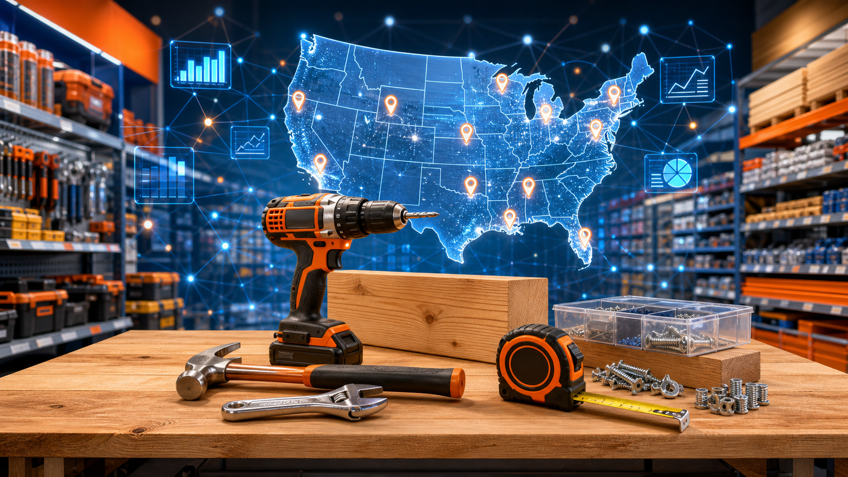 U.S. Hardware Stores and Home Improvement Locations Database List