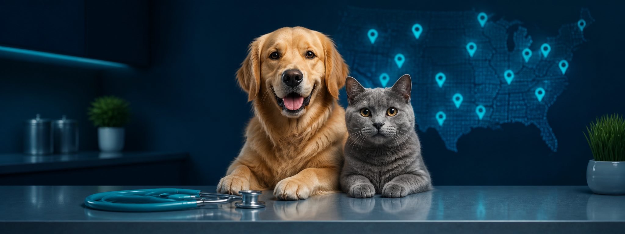 U.S. Veterinarian Practice Locations Database visual preview