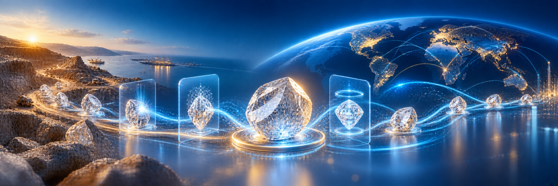 Global Rough Diamond Trade and Production Database visual preview