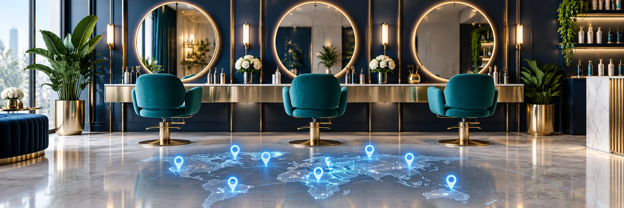 Beauty and Hair Salons Database visual preview