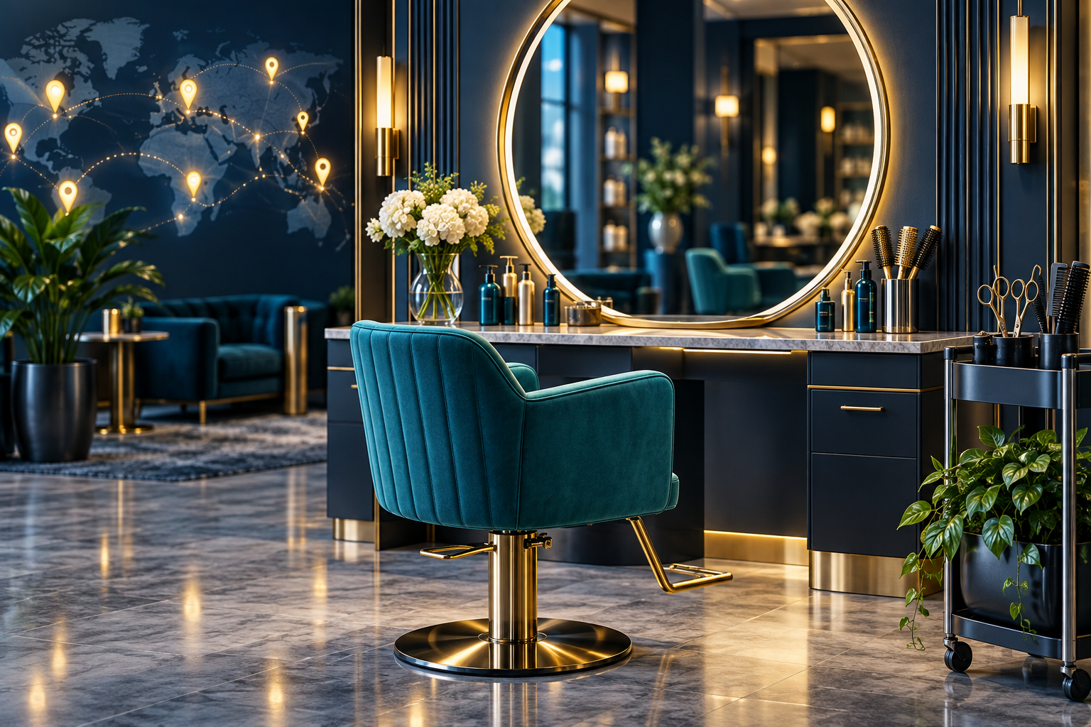 Beauty and Hair Salons Database List