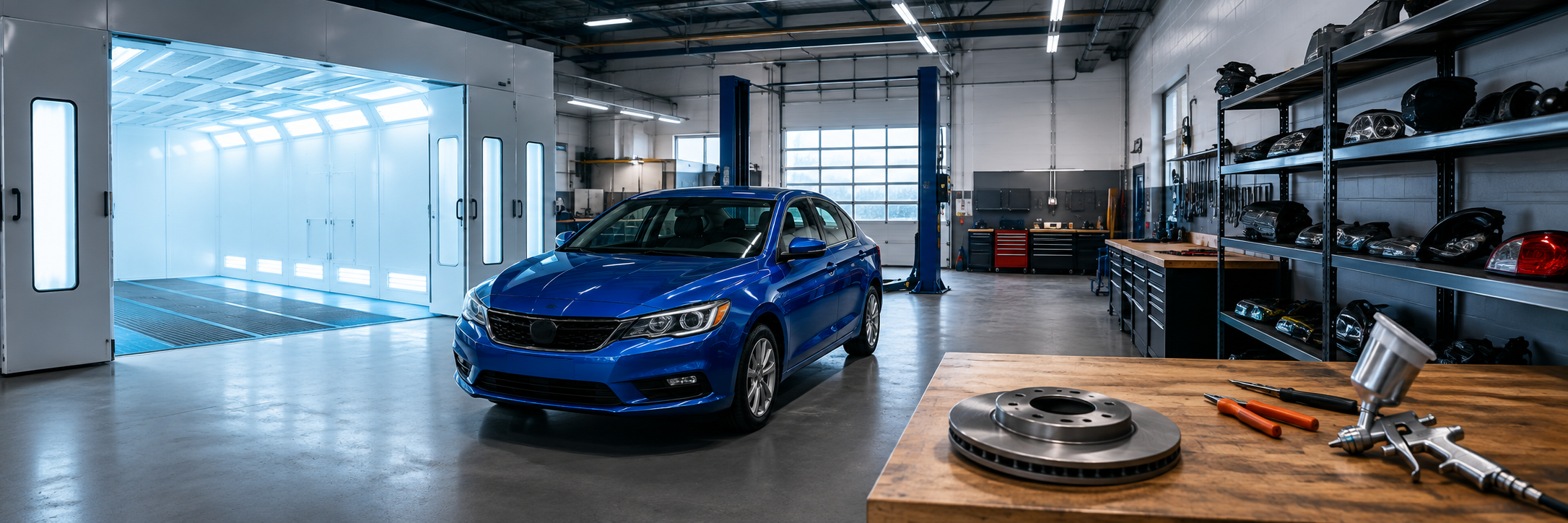 U.S. Auto Repair, Body and Replacement Parts Locations Database visual preview