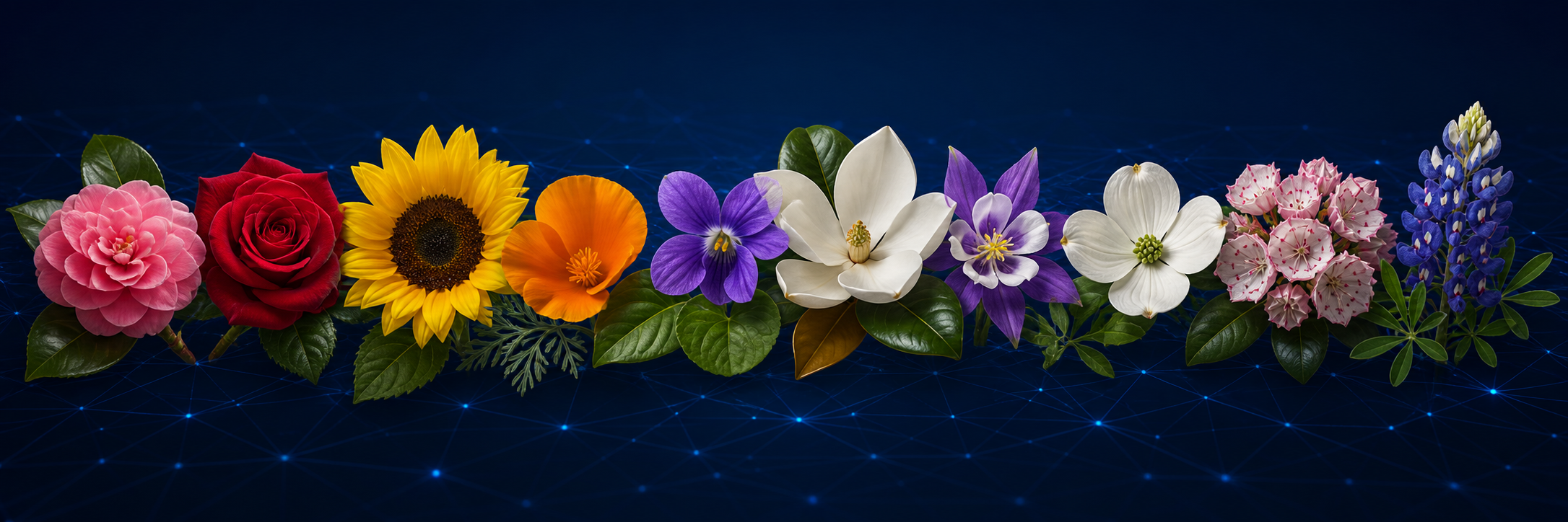 State Flowers List Download