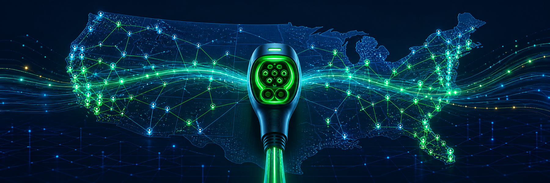 U.S. Electric Vehicle Charging Stations Database visual preview