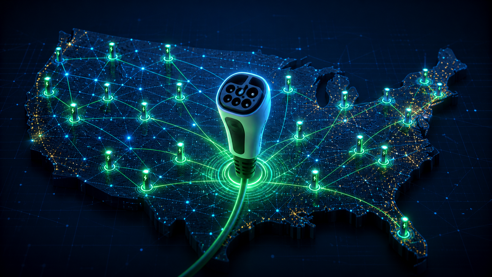 U.S. Electric Vehicle Charging Stations Database List