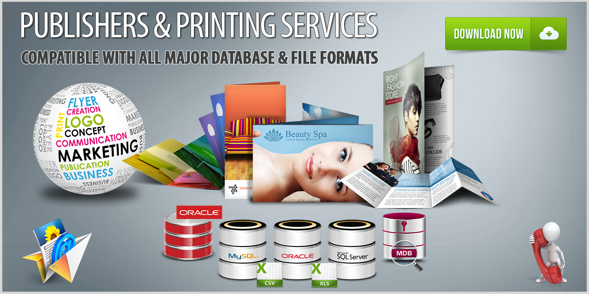 Publishers & Printing Database Download