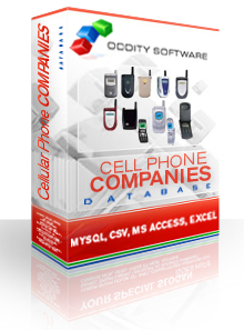 Download Cellular  Mobile  & Wireless Telephones Database