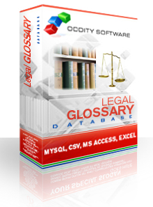 Download Legal Glossary Database
