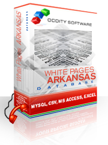 Arkansas White Pages Database artwork