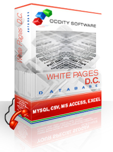 District of Columbia White Pages Database artwork
