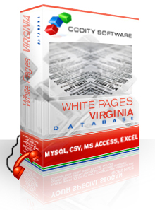 Virginia White Pages Database artwork