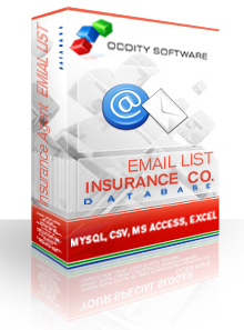 Insurance Companies & Agents Email List artwork