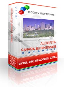 Download Alberta Canada Businesses Database