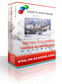 Download British Columbia Canada Businesses Database