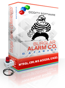 Download Burglar Alarm Companies Database