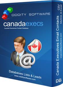 Canada Executives Email Database artwork