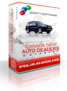 Canada - New Auto Dealers Database artwork
