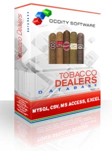 Download Cigar, Cigarette & Tobacco Dealers Database