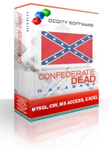 Confederate Dead Database artwork