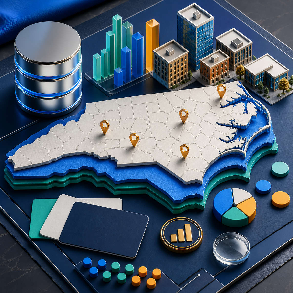 North Carolina Business Listings Database artwork