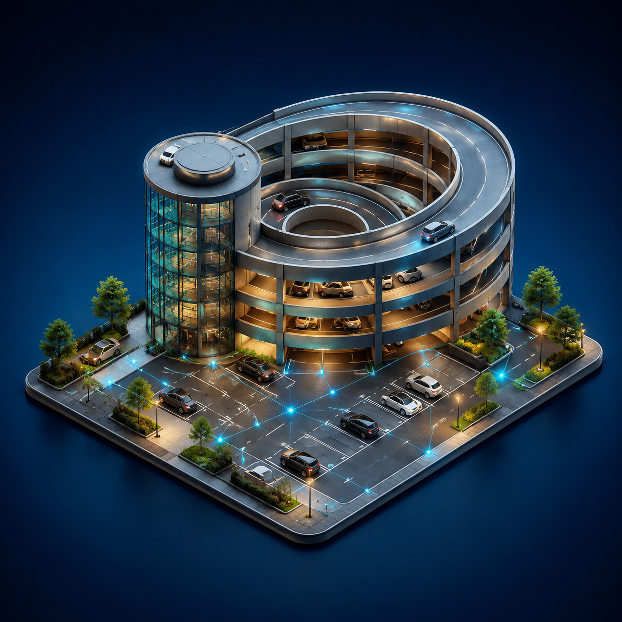 U.S. and Canada Parking Lots, Garages and Services Database artwork
