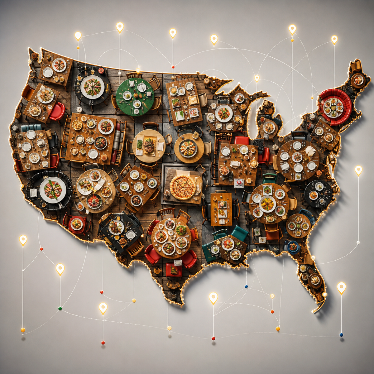 U.S. Restaurant Locations Database artwork