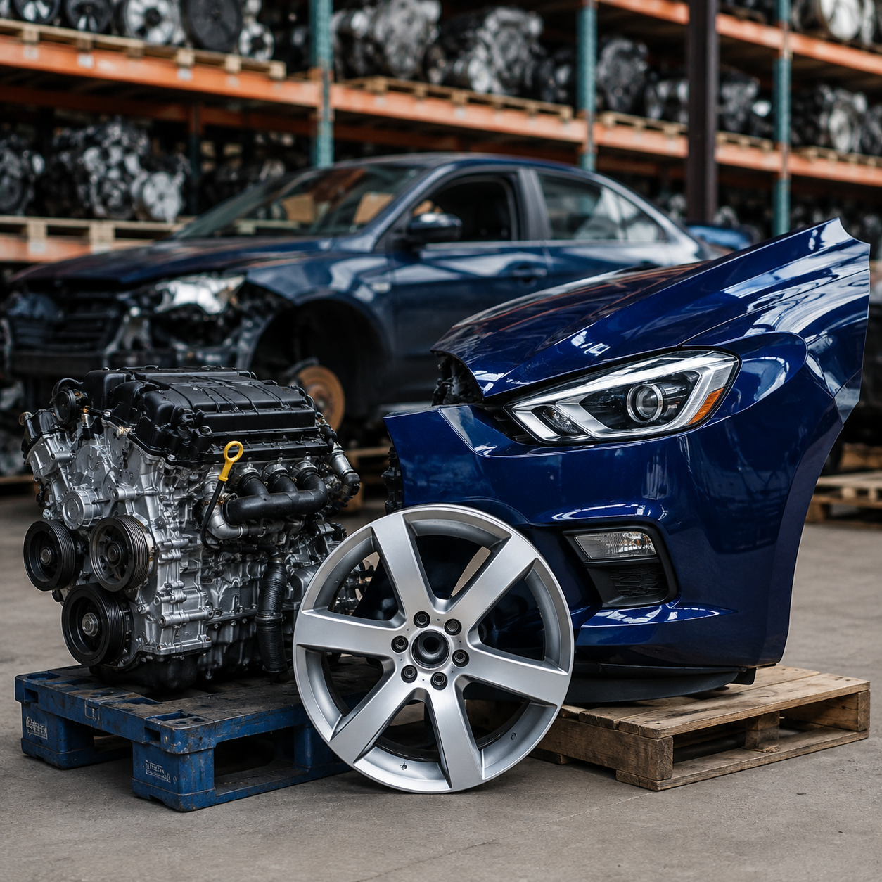 U.S. Automobile Salvage and Wrecking Locations Database artwork