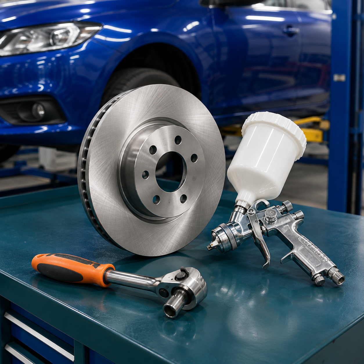 U.S. Auto Repair, Body and Replacement Parts Locations Database artwork