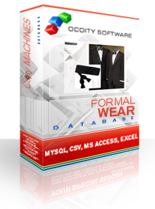 Download Formal Wear Clothing and Services Database