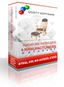 Download Furniture Retailers and Manufacturers Pro Database