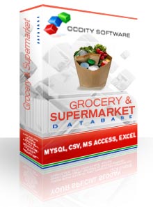 Grocers and Supermarkets Database artwork