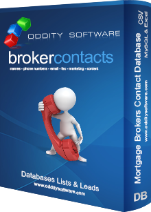 U.S. Mortgage Brokers Contact Database artwork
