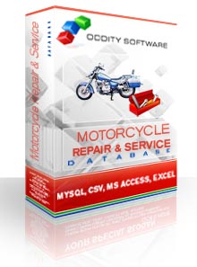 Download Motorcycle Repair and Service Database