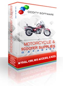 Download Motorcycle and Scooters Supplies Database